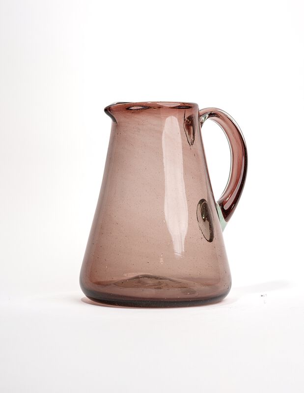 Jarra de Agua de Vidrio Soplado Amatista Marea ... image number null