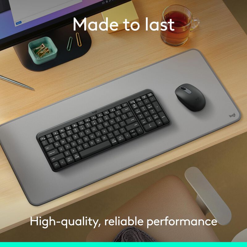 Combo Inal&aacute;mbrico De Rat&oacute;n Y Teclado Logitech M... image number null