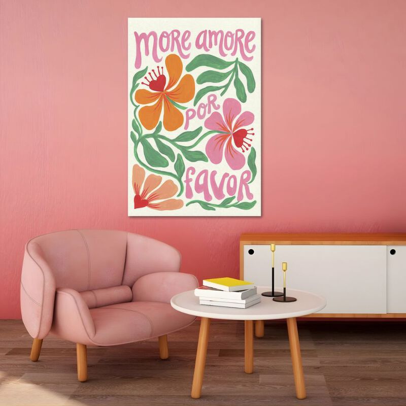 Cuadro Decorativo Impreso 40x60cm More Amore Po... image number null