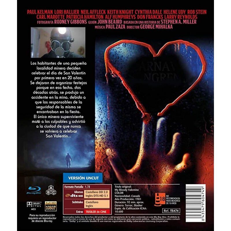San Valent&iacute;n Sangriento [blu-ray] (1981) My Blo... image number null