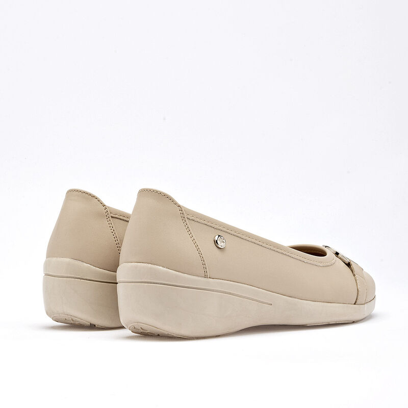 Mora Confort zapato casual para mujer beige cod... image number null