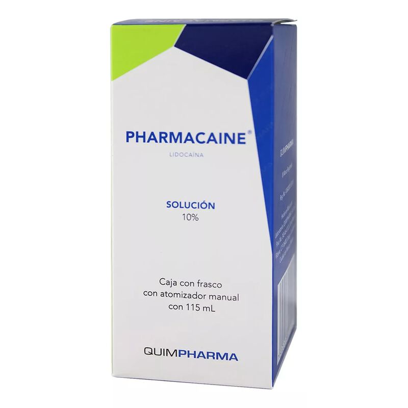 Pharmacaine Soluci&oacute;n 10 G/100 Ml, 1 Envase 115 ... image number null