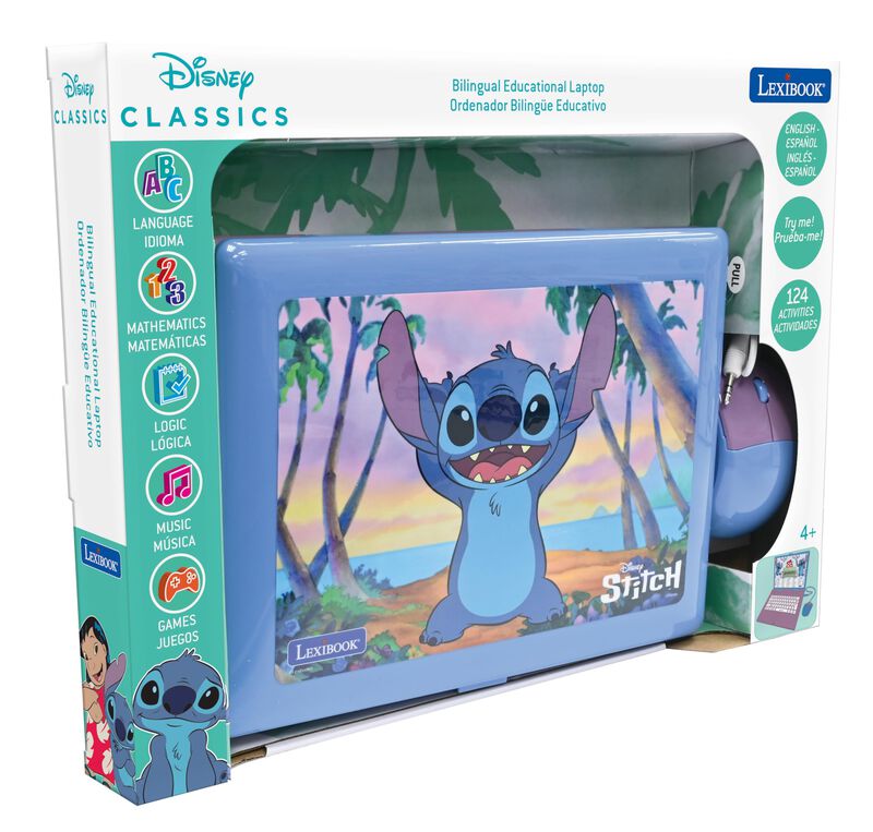 Laptop Educativo Lexibook Disney Stitch Biling&uuml;... image number null