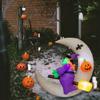 Inflables De Halloween Bruja con Luz Led