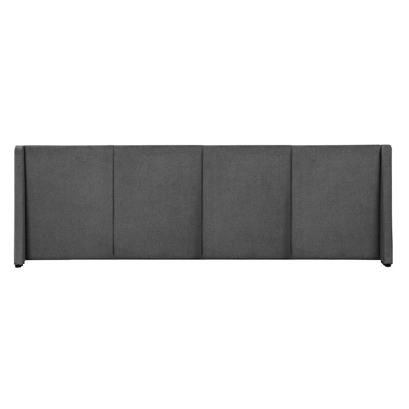 Cabecera King Size Dicasa Milan Gris Rivoli image number null