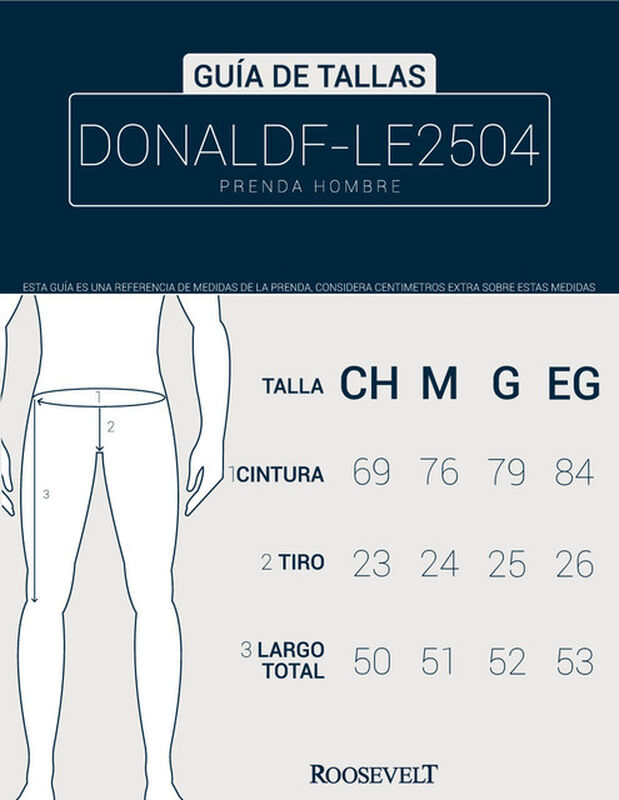 Short Caballero Cintura Ajustable Roosevelt Azu... image number null