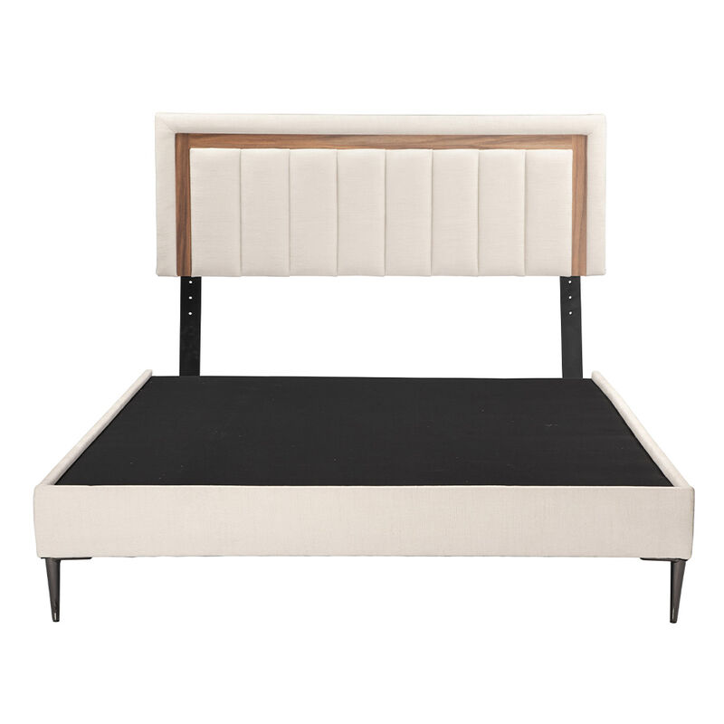 Cabecera King Size Trinity Ventur Con Base Cama... image number null