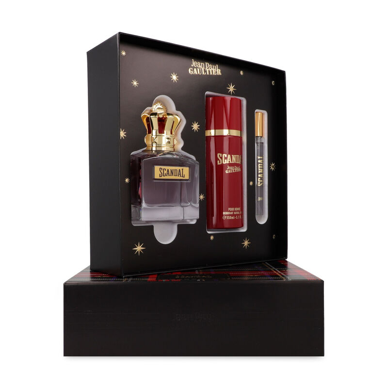 Set Jean Paul Gaultier Scandal 3pzs 100ml Edt S... image number null