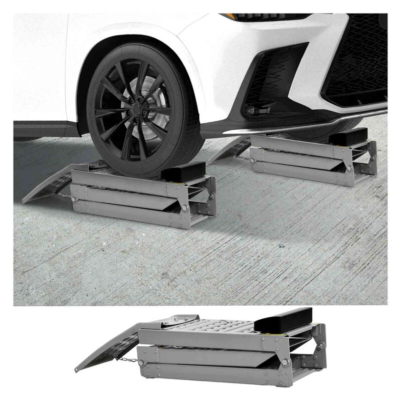 Rampa Plegable Motocicleta Cuatrimoto Acero 2m ... image number null