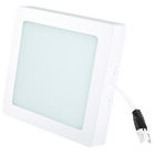 Pack de 6luminarios LED Aksi 24W de Sobreponer ... Pack de 6luminarios LED Aksi 24W de Sobreponer Cuadrado Luz Blanca