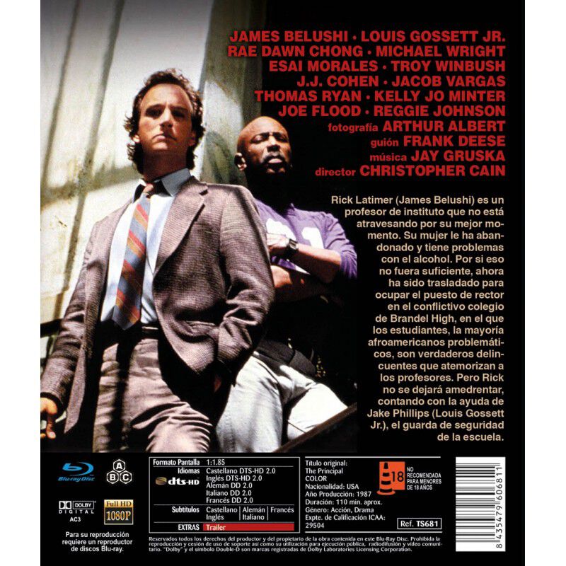 El Rector [blu-ray] (1987) The Principal image number null
