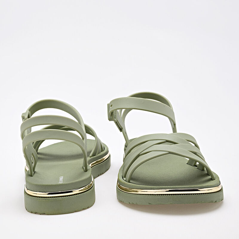 Top Moda Sandalia para mujer verde image number null