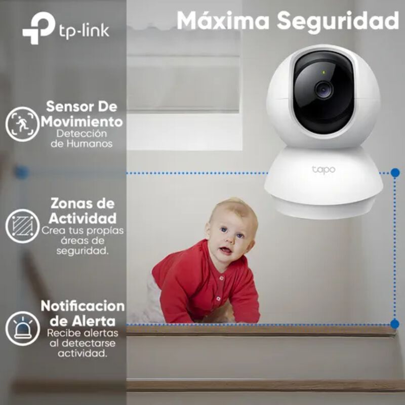 C&aacute;mara de Seguridad WiFi TP-Link Tapo C200 Inte... image number null