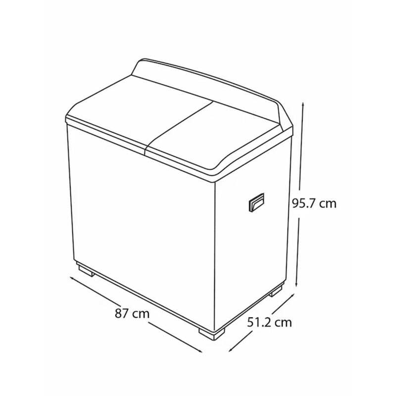 Lavadora De Doble Tina Mirage 13 Kg Blanco Lms0... image number null