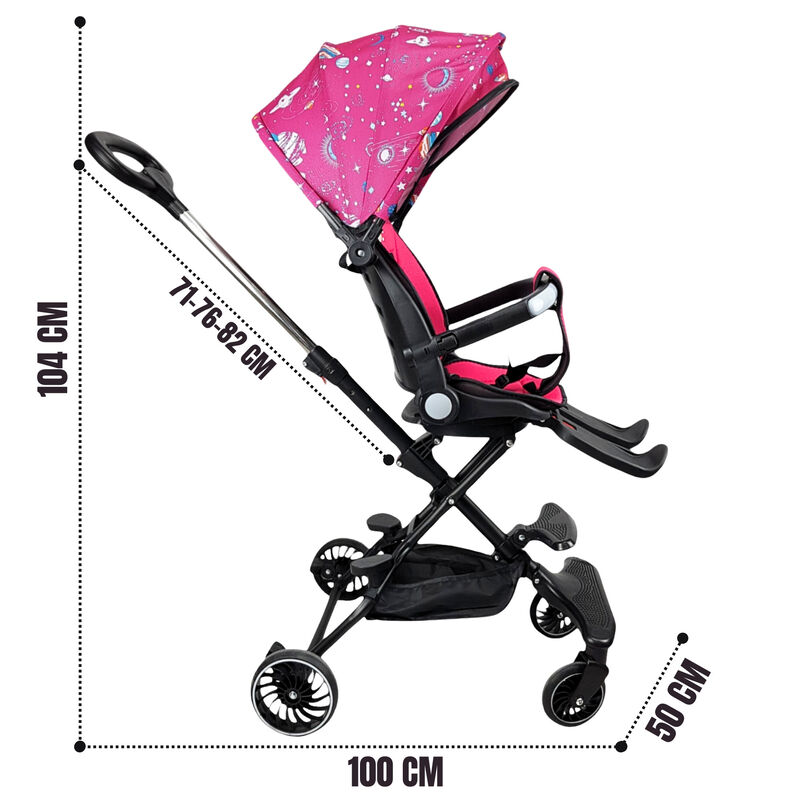 Carriola Para Beb&eacute; Giratoria,frenos,plegable Y ... image number null