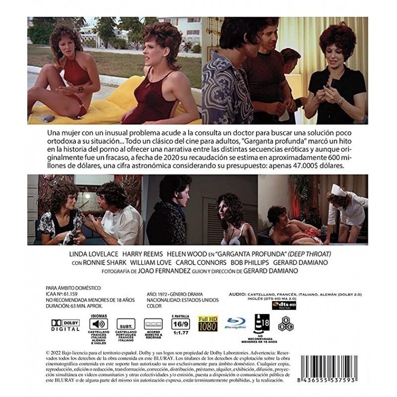 Garganta Profunda [blu-ray.] (1972) Deep Throat image number null