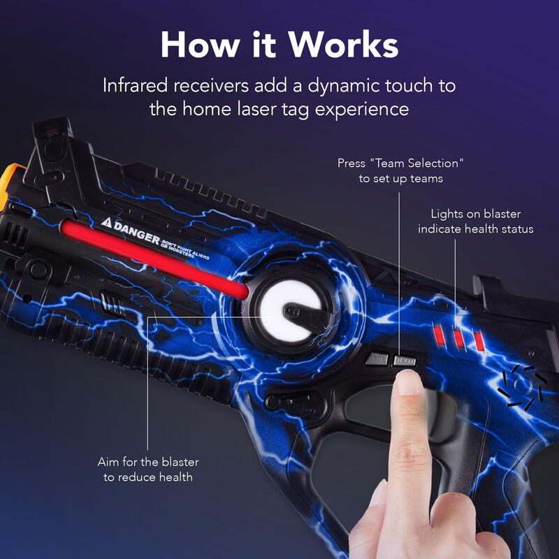 Laser Tag Blasters Best Choice Products, Juego ... image number null