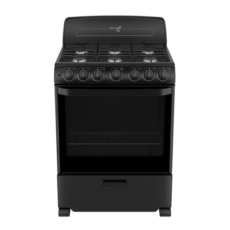 Estufa De Piso Iem Ei3032Bapn1 76Cm 30" Negra image number null