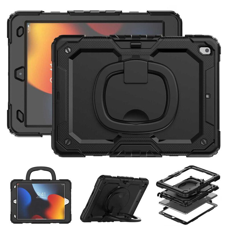 Funda TEKKU HandleD uso rudo para iPad 9 iPad 8... image number null