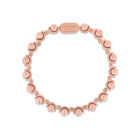 Pulsera De Acero En Color Rosa Para Caballero