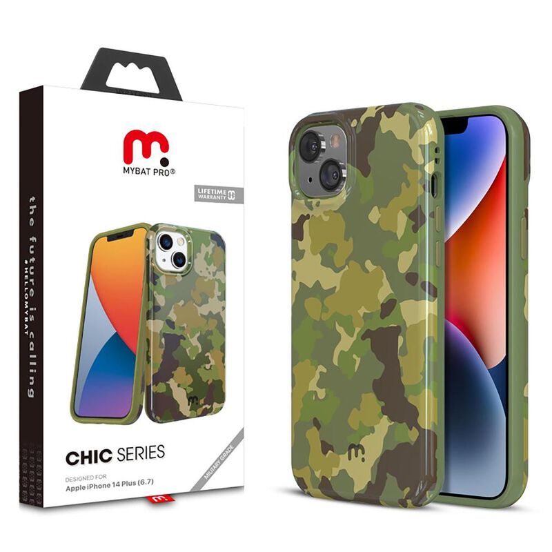 Funda MYBAT Chic para iPhone 14 PLUS Camuflaje image number null