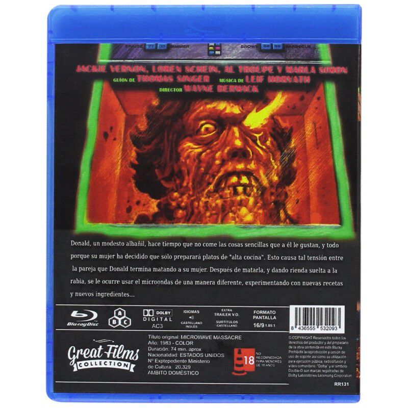 La Masacre Del Microondas [blu-ray] image number null