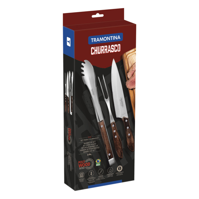 Juego para asado Tramontina 32300312 plenus 4 p... image number null