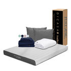 Colch&oacute;n Matrimonial Dicasa InaBox + Almohada 2Pack + Protector Cloud + 1 juego de S&aacute;banas Softy