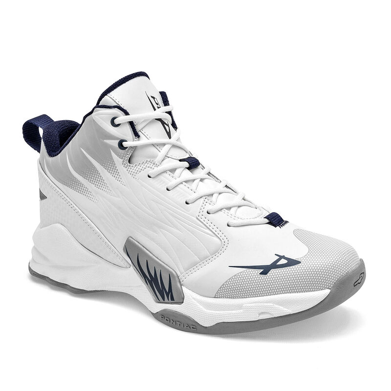 Pontiac Tenis deportivo para hombre. Blanco gri... image number null