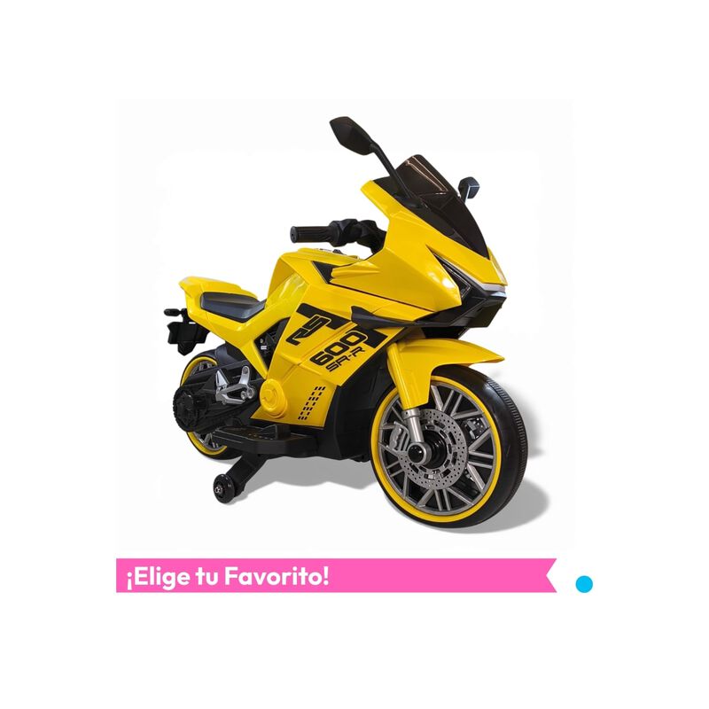 Motocicleta El&eacute;ctrica Montable Deportiva Ni&ntilde;o T... image number null