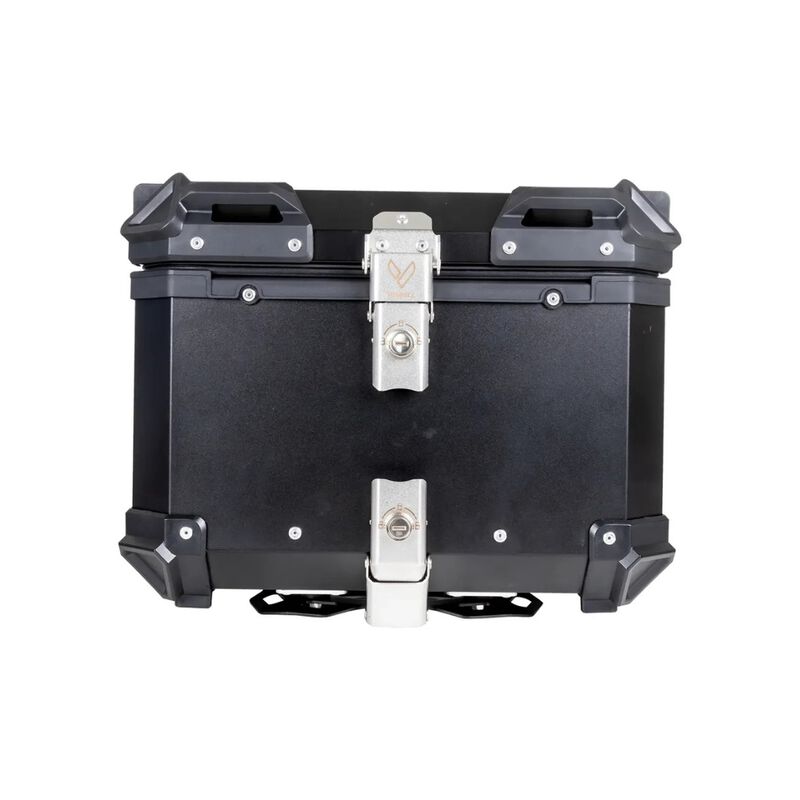 Caja Motocicleta 45l Aluminio Negra image number null