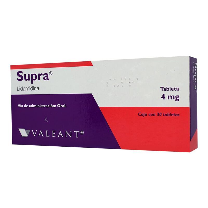 Supra 4mg Caja Con 30 Tabletas image number null