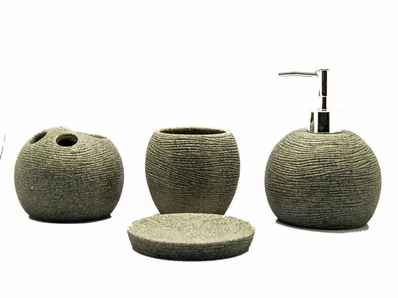 Set de Accesorios de Ba&ntilde;o 4 piezas Circular image number null