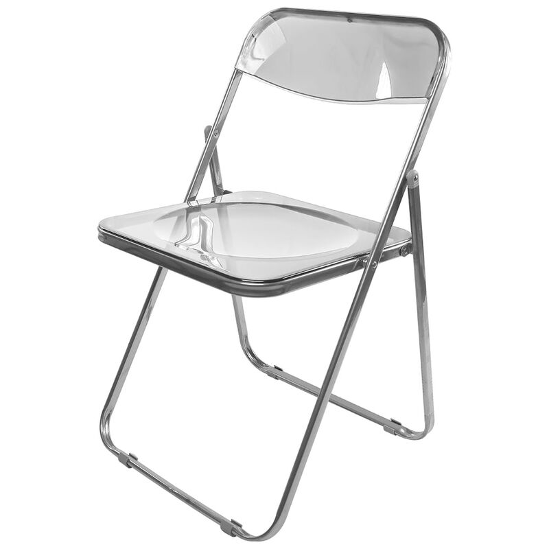 Silla Plegable Transparente Ideen Color Platead... image number null