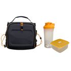 Set de Lonchera con Accesorios Peaktour Kendall 9 pulgadas Naranja