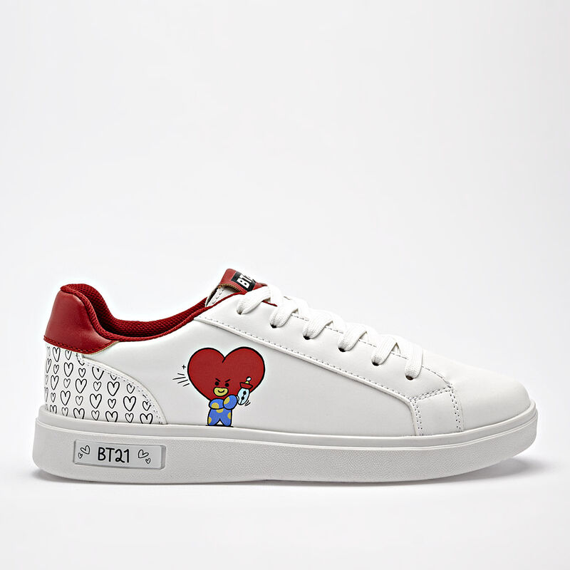 Yuyin tenis para mujer blanco rojo cod 140569-E image number null