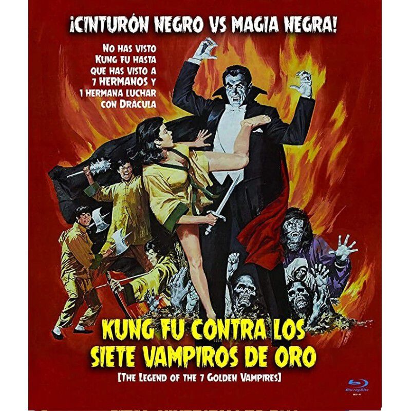 Kung Fu Contra Los 7 Vampiros De Oro [blu-ray. ... image number null