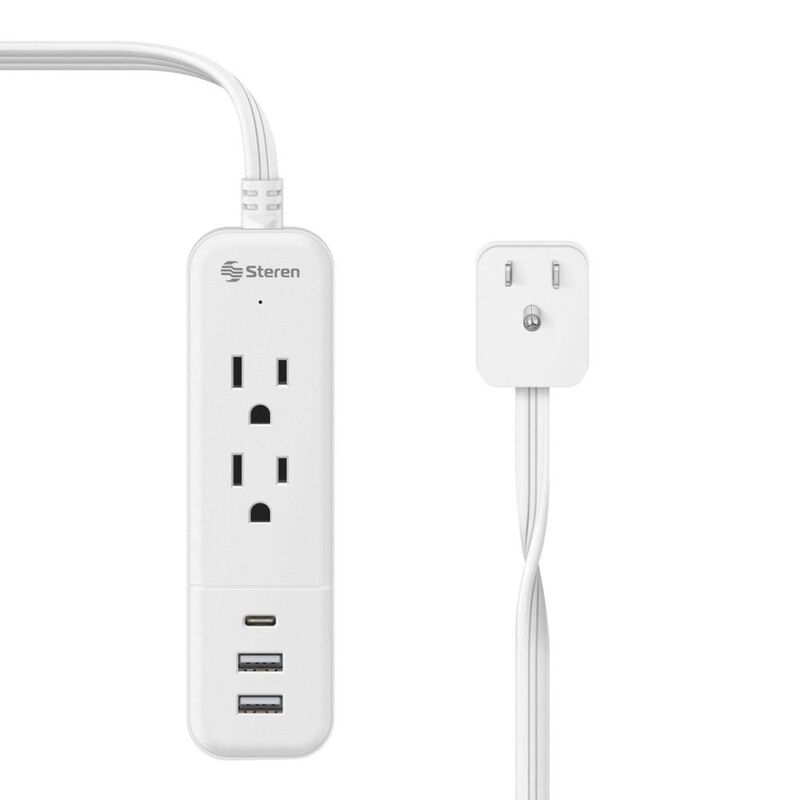 Multicontactos de 2 salidas y cargador USB C / ... image number null