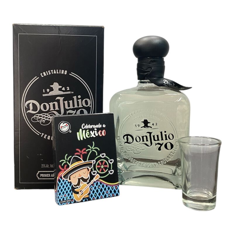 1 Botella Tequila Don Julio 70 700 ml + Baraja ... image number null