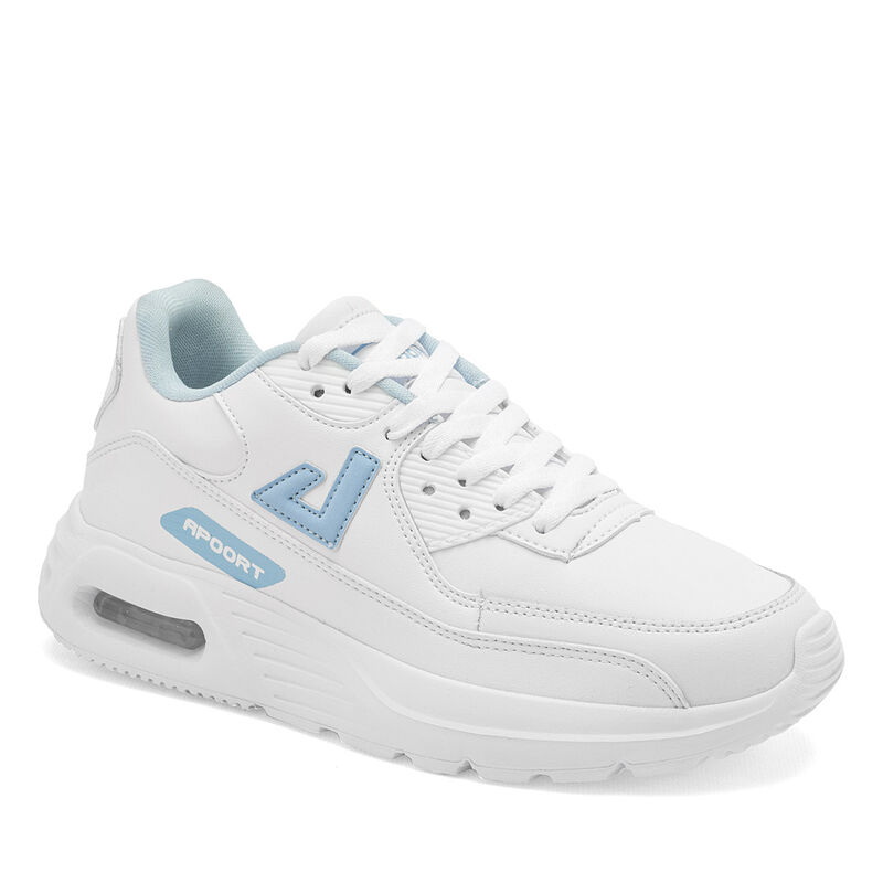 Apoort Tenis deportivo para ni&ntilde;a blanco azul image number null