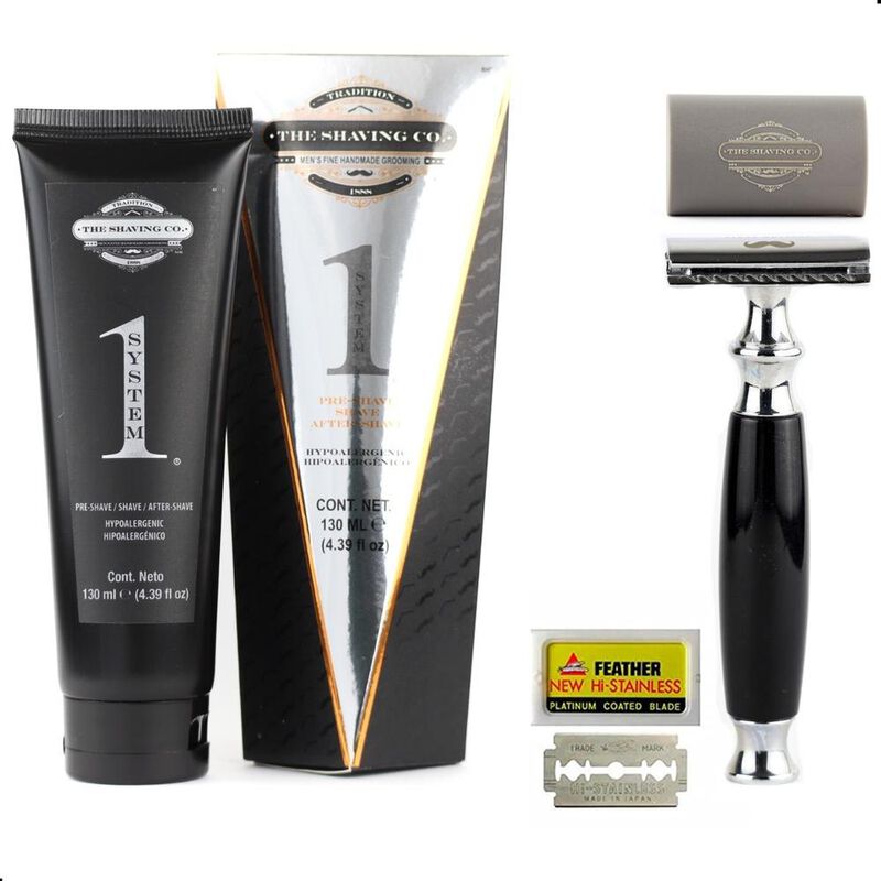 Pack Afeitado Rastrillo + After Shave + Navajas... image number null