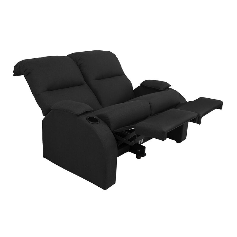 Love Seat Reclinable Soport Con Portavasos - So... image number null