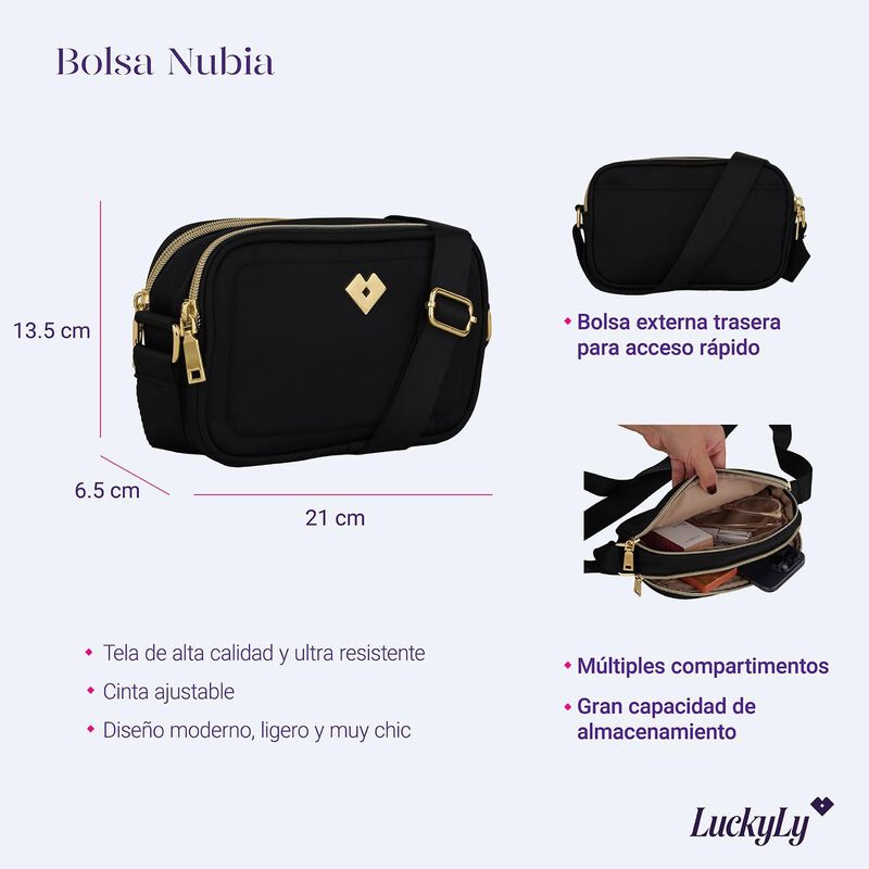 Bolsa Mujer Crossbody Bandolera De Mano, Bolso ... image number null