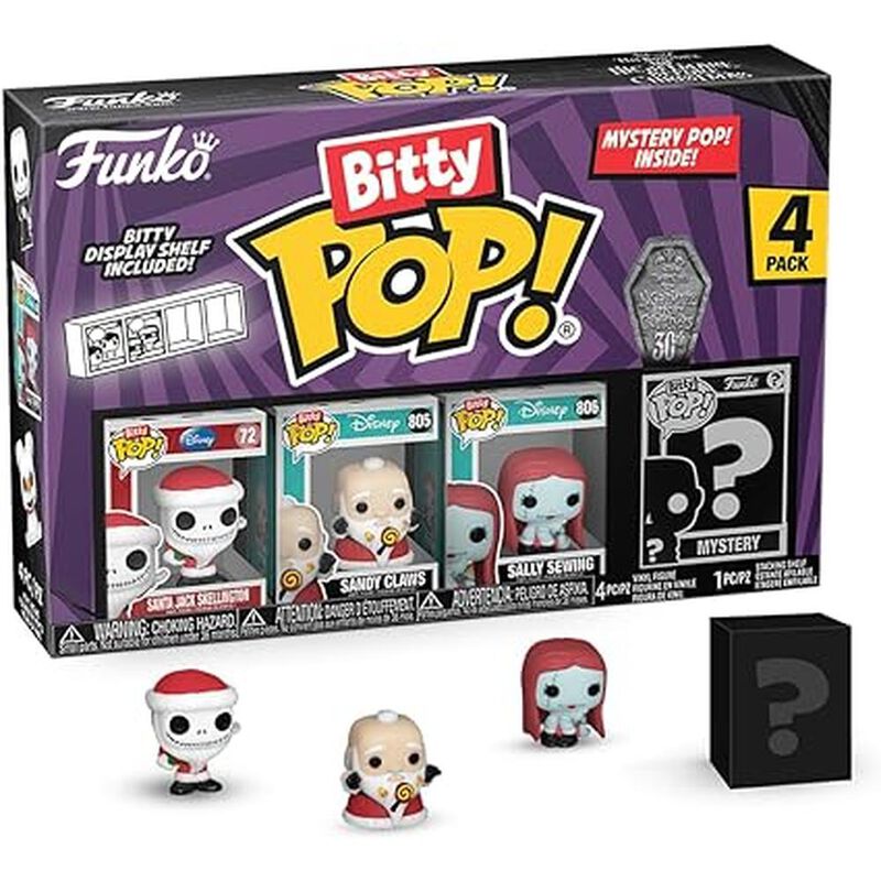 The Nightmare Before Christmas, Funko Bitty Pop... image number null