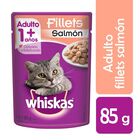 POUCH WHISKAS SALM&Oacute;N 85 GR             .