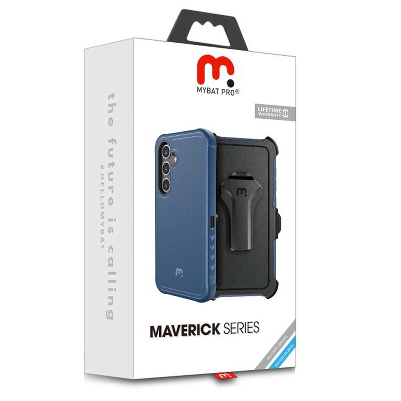Funda MYBAT Maverick clip para Samsung S24 Azul image number null