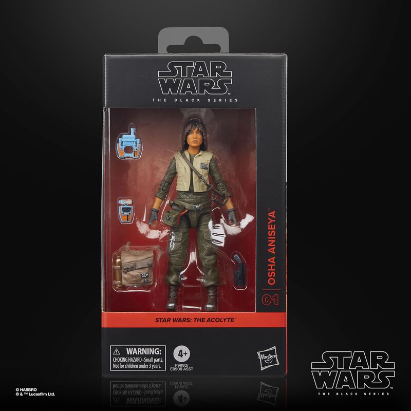 Figura De Acci&oacute;n Star Wars The Black Series Osh... image number null