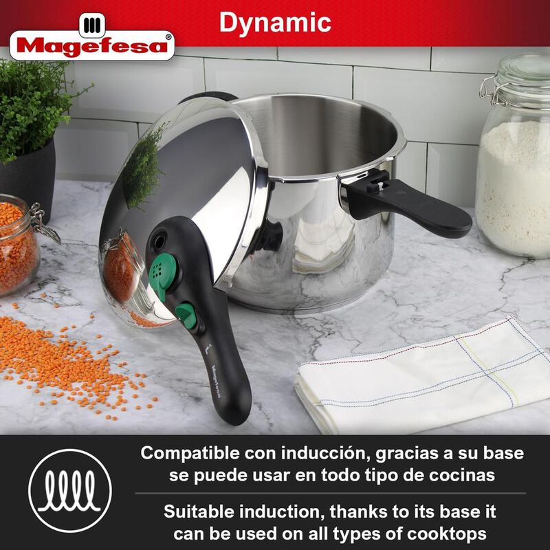 Olla a presi&oacute;n 7.5 litros Dynamic Magefesa image number null