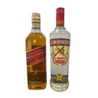 Whisky Johnnie Walker + Vodka Smirnoff