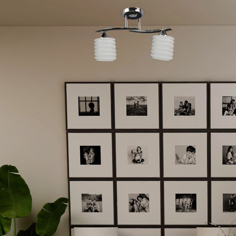 L&aacute;mpara de Techo Agabia cromo Mil Luces image number null